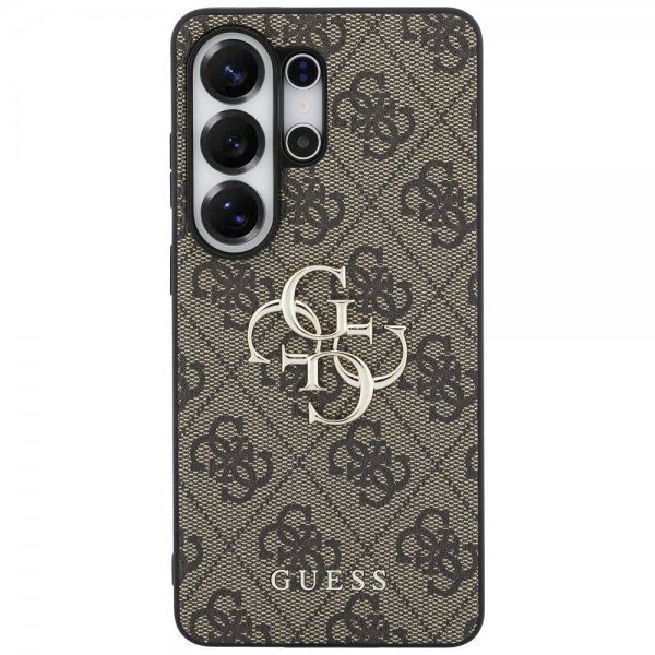 Guess Samsung Galaxy S26 Ultra Deksel 4G Metal Logo Brun