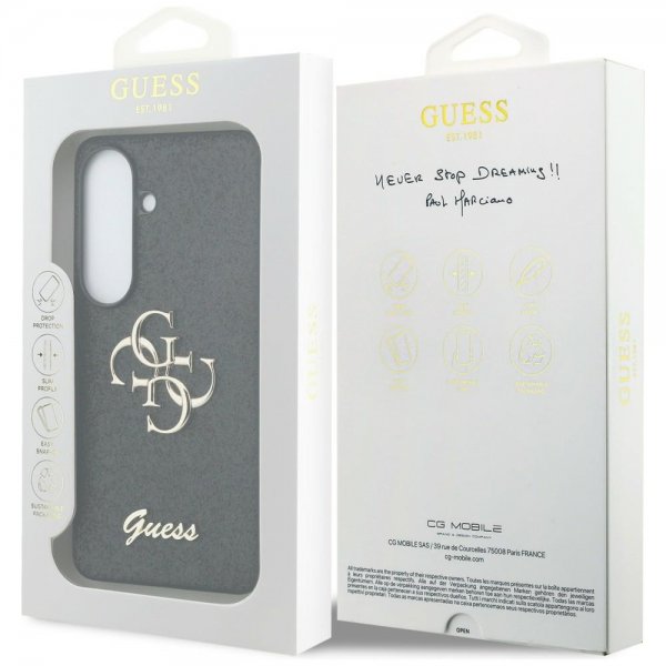 Guess Samsung Galaxy S26 Deksel Fixed Glitter Svart