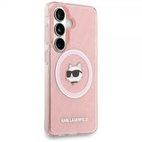 Karl Lagerfeld Samsung Galaxy S26 Deksel Choupette MagSafe Rosa