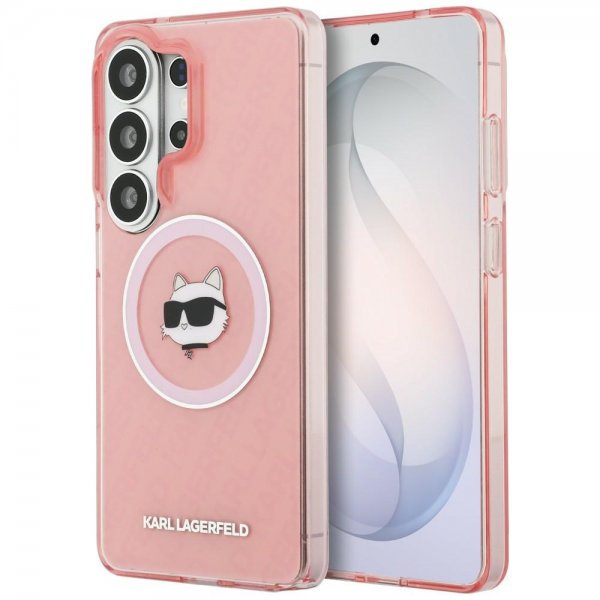 Karl Lagerfeld Samsung Galaxy S26 Ultra Deksel Choupette MagSafe Rosa