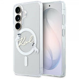 Karl Lagerfeld Samsung Galaxy S26 Deksel Script MagSafe Transparent