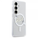 Karl Lagerfeld Samsung Galaxy S26 Deksel Script MagSafe Transparent