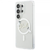 Karl Lagerfeld Samsung Galaxy S26 Ultra Deksel Script MagSafe Transparent