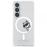 Karl Lagerfeld Samsung Galaxy S26 Deksel Choupette Peekaboo MagSafe Transparent