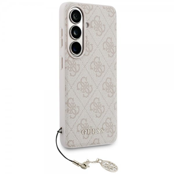 Guess Samsung Galaxy S26 Deksel 4G Charm MagSafe Rosa