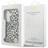 Guess Samsung Galaxy S26 Deksel Leopard Print MagSafe Svart Hvit
