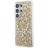 Guess Samsung Galaxy S26 Ultra Deksel Leopard Print MagSafe Brun