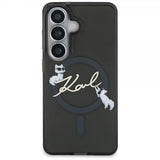 Karl Lagerfeld Samsung Galaxy S26 Deksel Script MagSafe Svart