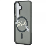 Karl Lagerfeld Samsung Galaxy S26 Deksel Script MagSafe Svart