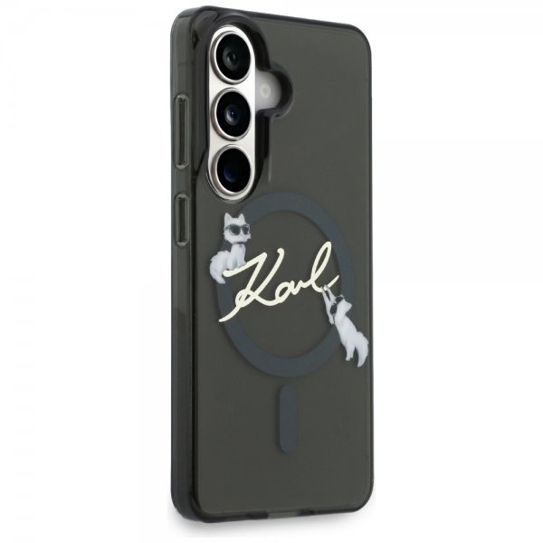 Karl Lagerfeld Samsung Galaxy S26 Plus Deksel Script MagSafe Svart