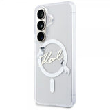 Karl Lagerfeld Samsung Galaxy S26 Plus Deksel Script MagSafe Transparent