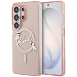 Karl Lagerfeld Samsung Galaxy S26 Ultra Deksel Script MagSafe Rosa