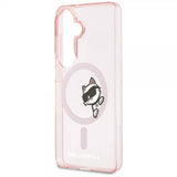 Karl Lagerfeld Samsung Galaxy S26 Deksel Choupette Peekaboo MagSafe Rosa