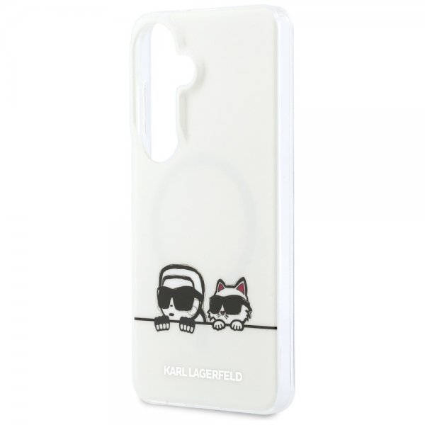 Karl Lagerfeld Samsung Galaxy S26 Deksel Peekaboo MagSafe Transparent