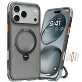 Torras iPhone 17 Pro Deksel Ostand Q3 Air Shadow Black