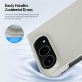 Dux Ducis iPhone Duo Deksel Piel Series MagSafe Beige