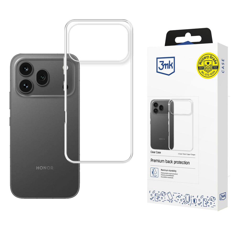 3mk Honor 600 Pro Deksel Clear Case Klar