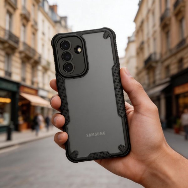 Tech-Protect Samsung Galaxy A37 Deksel Rugged Shield Svart