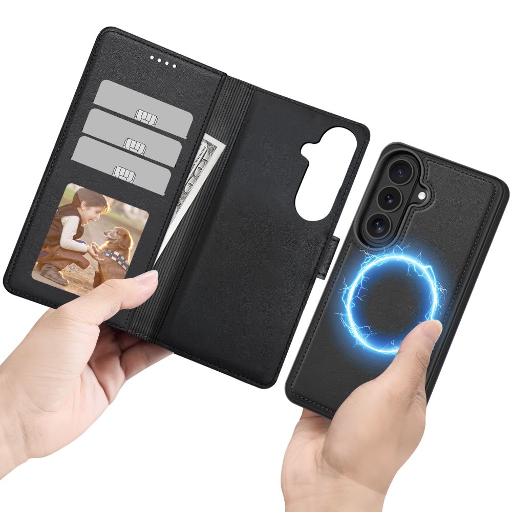 Tech-Protect Samsung Galaxy S26 Etui Wallet MagSafe Svart