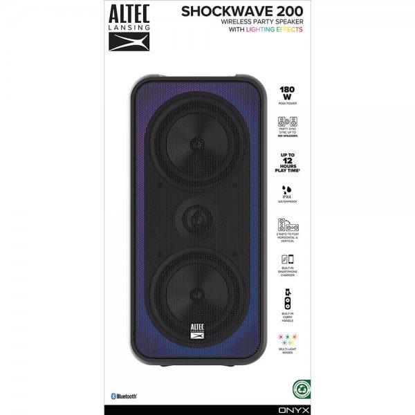 Altec Lansing Høyttaler ShockWave 200 Party Speaker
