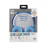 Altec Lansing Hodetelefoner Barn Trådløs 2in1 On-Ear Blå