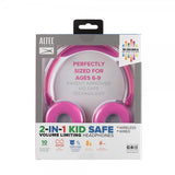 Altec Lansing Hodetelefoner Barn Trådløs 2in1 On-Ear Rosa