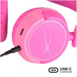 Altec Lansing Hodetelefoner Barn Trådløs 2in1 On-Ear Rosa