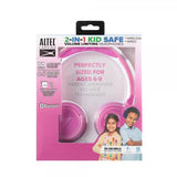 Altec Lansing Hodetelefoner Barn Trådløs 2in1 On-Ear Rosa
