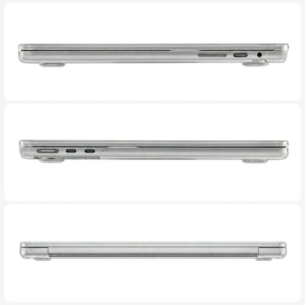 Tech-Protect MacBook Neo 13 Deksel SoftShell Klar
