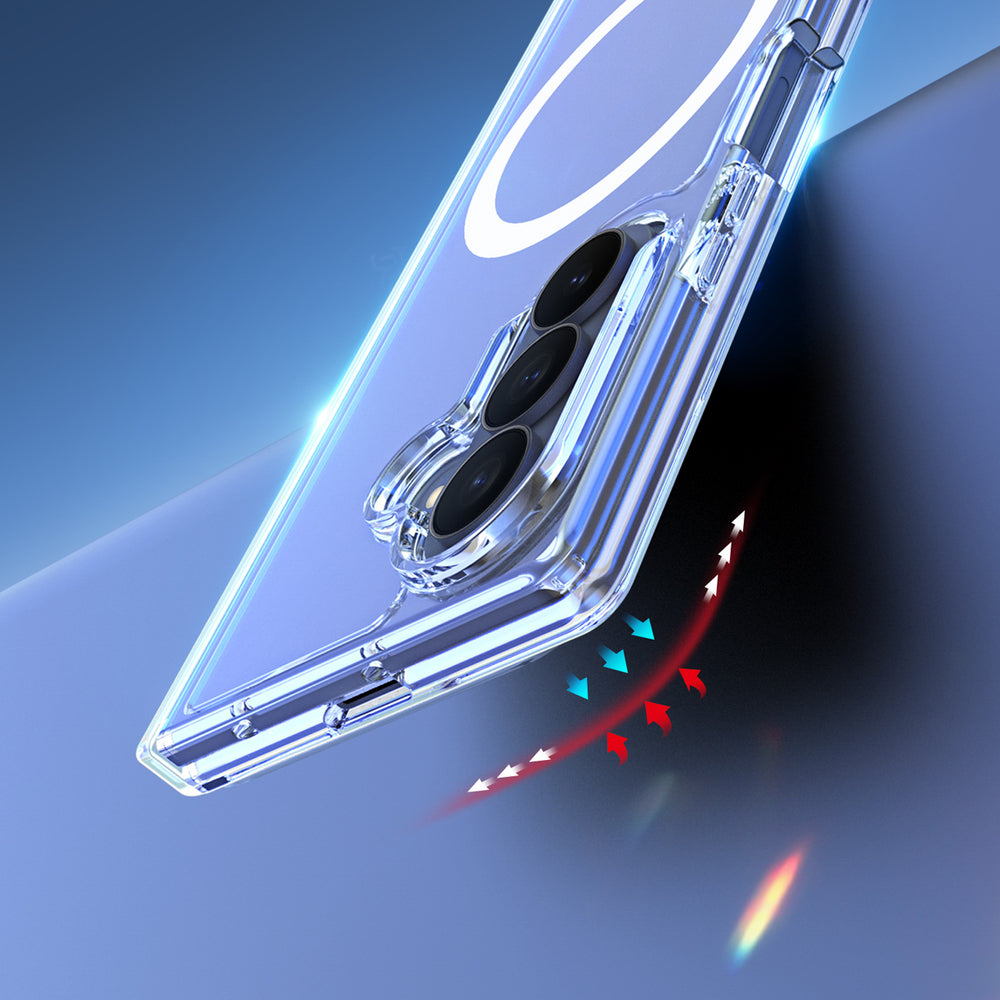 Dux Ducis Samsung Galaxy Z Fold 7/Fold 8 Ultra Skal Clin Series MagSafe Transparent