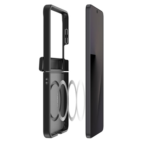 Dux Ducis Samsung Galaxy Z Flip 8 Deksel Yind Series MagSafe Svart