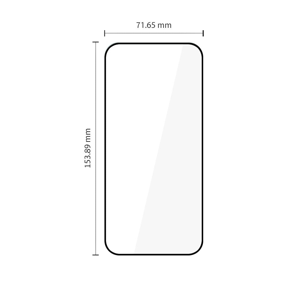 Tech-Protect Xiaomi 17T Skjermbeskytter Glass Fit+ 2-pack