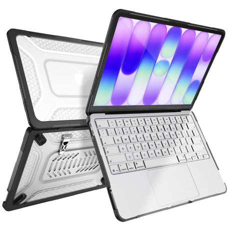 Tech-Protect MacBook Neo 13 Deksel Kevlar Pro Svart