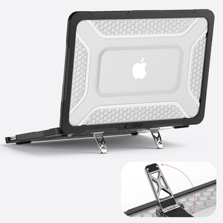 Tech-Protect MacBook Neo 13 Deksel Kevlar Pro Svart