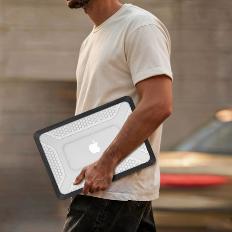 Tech-Protect MacBook Neo 13 Deksel Kevlar Pro Svart