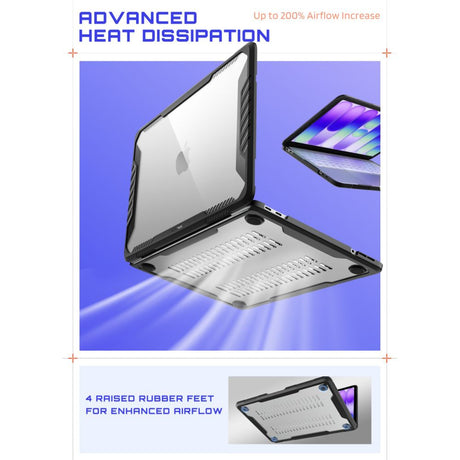 Supcase MacBook Neo 13 Deksel Unicorn Beetle Pro Svart
