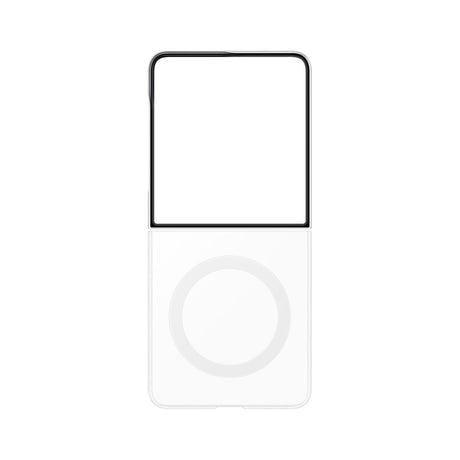 Samsung Original Samsung Galaxy Z Flip 8 Skal Clear Magnet Case Transparent
