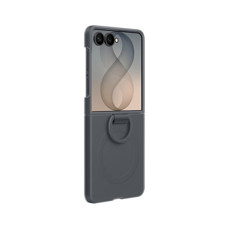 Samsung Original Samsung Galaxy Z Flip 8 Skal Silicone Ring Magnet Case Graphite