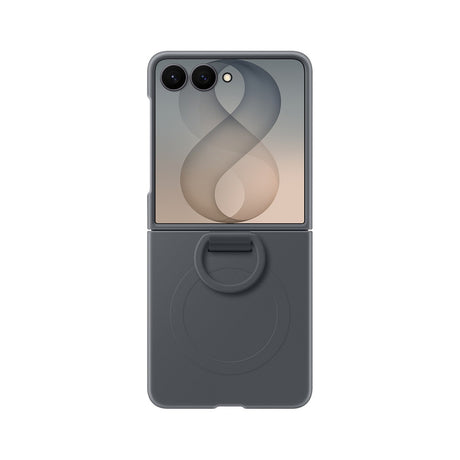 Samsung Original Samsung Galaxy Z Flip 8 Skal Silicone Ring Magnet Case Graphite