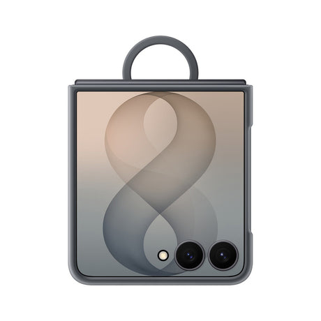 Samsung Original Samsung Galaxy Z Flip 8 Skal Silicone Ring Magnet Case Graphite
