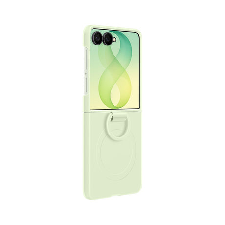 Samsung Original Samsung Galaxy Z Flip 8 Skal Silicone Ring Magnet Case Mint