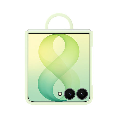 Samsung Original Samsung Galaxy Z Flip 8 Skal Silicone Ring Magnet Case Mint