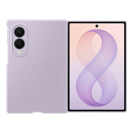 Samsung Original Samsung Galaxy Z Fold 8 Skal Silicone Magnet Case Lavender
