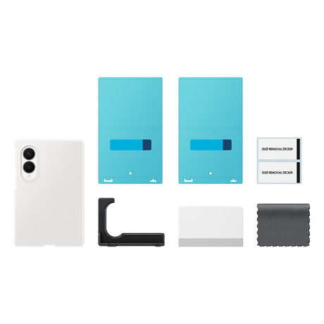 Samsung Original Samsung Galaxy Z Fold 8 Skal Silicone Magnet Case Cream