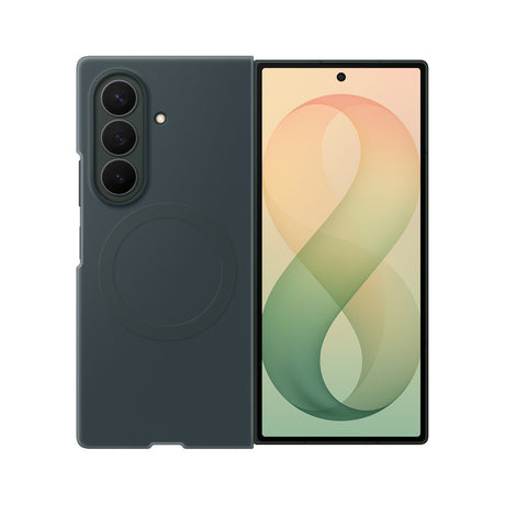 Samsung Original Samsung Galaxy Z Fold 8 Ultra Skal Silicone Magnet Case Green Shadow