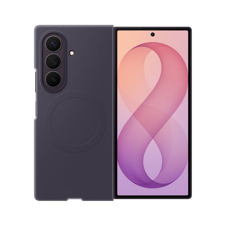 Samsung Original Samsung Galaxy Z Fold 8 Ultra Skal Silicone Magnet Case Violet Shadow