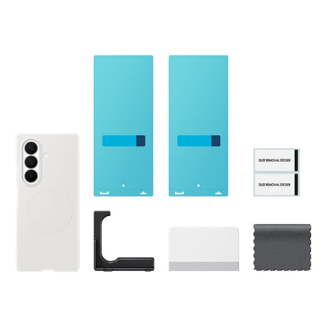 Samsung Original Samsung Galaxy Z Fold 8 Ultra Skal Silicone Magnet Case Cream