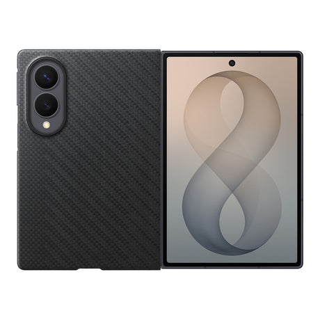 Samsung Original Samsung Galaxy Z Fold 8 Deksel Carbon Magnet Case Svart