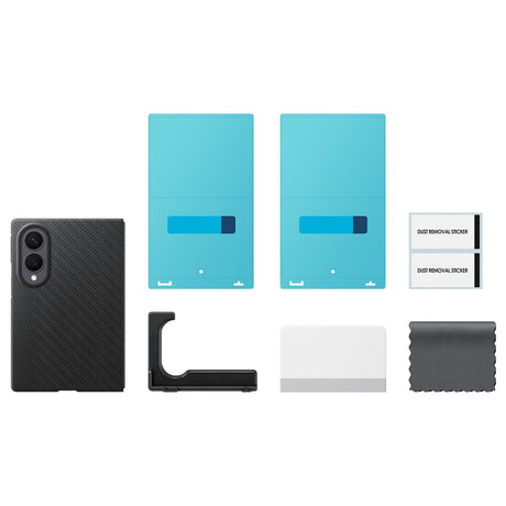 Samsung Original Samsung Galaxy Z Fold 8 Deksel Carbon Magnet Case Svart
