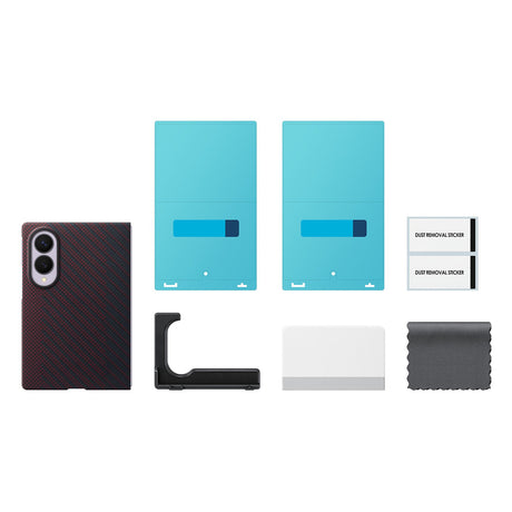 Samsung Original Samsung Galaxy Z Fold 8 Skal Carbon Magnet Case Violet
